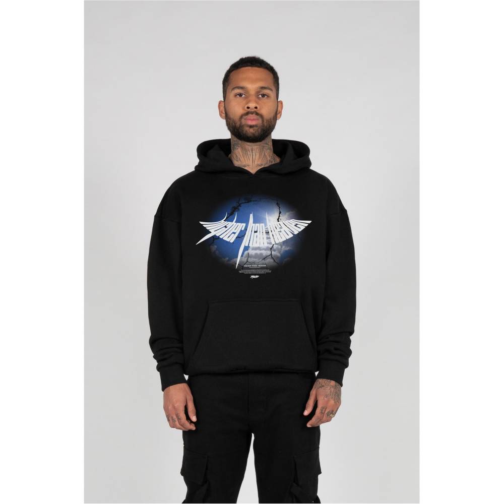 MJ GONZALES - HIGHER THAN HEAVEN V.4 Ultra Heavy Hoodie/trui - Zwart